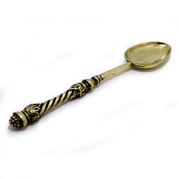 Ложка Виноградная лоза бронзованя подарочная 13,5см