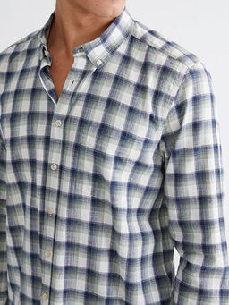 Regular Fit Ekose Erkek G?mlek