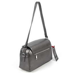 Женская кожаная сумка Sergio Valentini SV-8101 ГанГрей фото 3