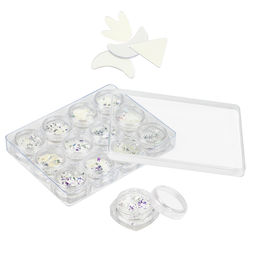 Nail Art Набор пайеток ассорти форм, 12 шт/наб.  фото 2