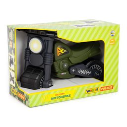 Мотоцикл Моторбайк военный (в коробке)