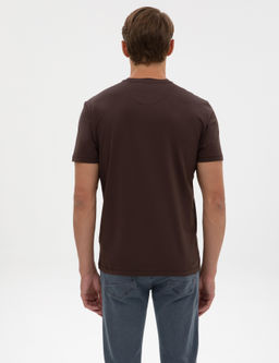 Kahverengi Slim Fit Basic Ti__rt - Pierre cardin фото 12