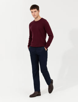 Lacivert Regular Fit Kanvas Pantolon - Pierre cardin фото 3
