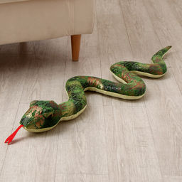 Мягкая игрушка Змея, 105 см, цвет зелёный - Simaland фото 3