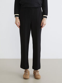 Beli Lastikli Kad?n Cigarette Pantolon