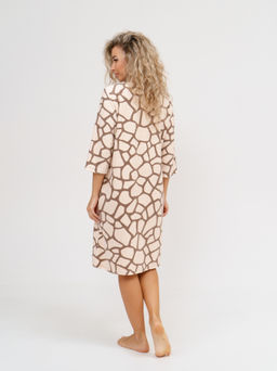 936 Халат "Жираф/светлый"