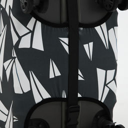 Чехол для чемодана 20, цвет чёрный - Simaland фото 6