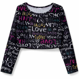 Кроп-топ кулирка с лайкрой 1499100302