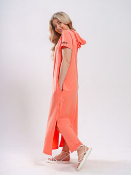 970 Платье-мантия из турецкого хлопка с лайкрой пенье - Svetekst фото 18