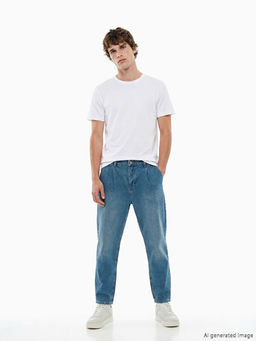 800 Balloon Fit Erkek Jean Pantolon