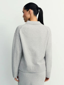 Джемпер поло с молнией / Zarina