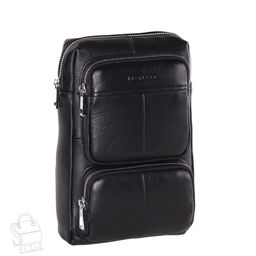 Рюкзак мужской кожаный 2083BSH black Heanbag - S-style фото 2