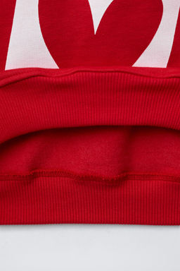 HEART SWEATSHIRT - Zara фото 4