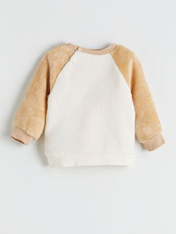 Bisiklet Yaka Erkek Bebek Sweatshirt ve Tayt