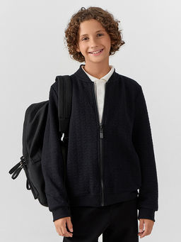 Бомбер для мальчиков черный - Mark formelle фото 8