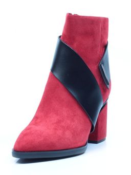 04-A331W-766VB RED Ботинки зимние женские (натуральная замша, натуральный мех) - Фабричный китай фото 5