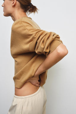 V-NECK KNIT CARDIGAN - Zara фото 2