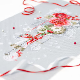 Набор для вышивания Чудесная Игла 100-240 Хрупкие мгновения 18 х 37 см