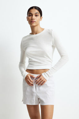 Pack de 2 pantalones cortos de pijama en popelina