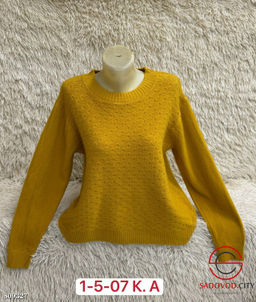 Свитер женский оверсайз