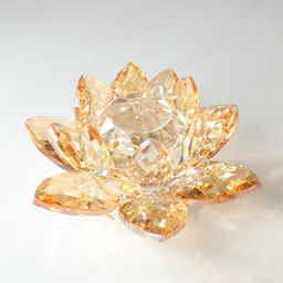 Сувенир из хрусталя Лотос 12,5х5,2 см / S620 /уп 48/ - Галеонтрейд фото 2