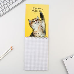 Блокнот А5 на гребне 40 л. Кот - Artfox фото 3