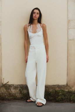 RIBBED HALTER TOP - Zara фото 7