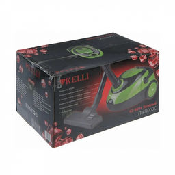 Пылесос "Kelli", пылесборник: мешок 1,5л, 5-ти ступенчатая система фильтрации, металлическая телескопическая трубка, индикатор заполнения пылесборника, вертикальная парковка, ножной переключатель вкл/выкл, регулятор мощности на корпусе, сетевой шнур: