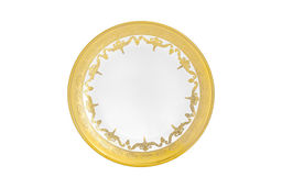 Тарелка суповая, 21,5х3 см, 4 шт, стекло, золотистая, Versailles - Anna lafarg фото 2