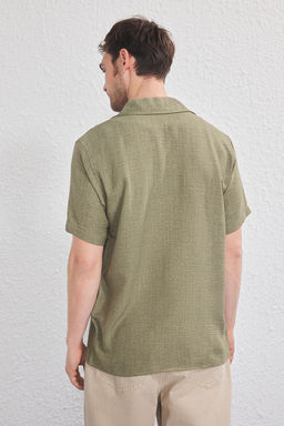 TRENDYOL MAN Haki Regular Erkek Gomlek TMNSS25GO00075 - Trendyolmilla фото 21