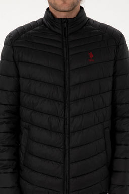 Erkek Siyah Mont Sepette S_rpriz _ndirim