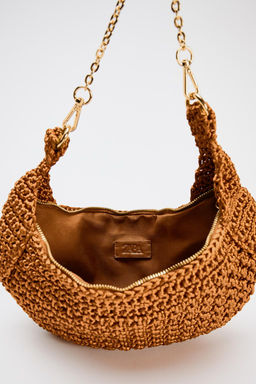 BRAIDED SHOULDER BAG - Zara фото 8