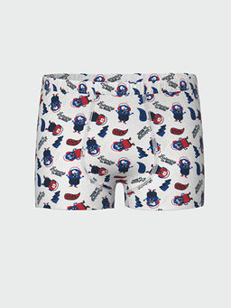 Bask?l? Erkek ?ocuk Boxer 3l? - Waikiki фото 3