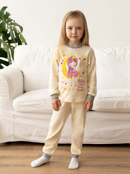 Пижама детская молочная принцесса