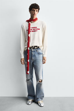LEATHER TRAINERS HARRY LAMBERT FOR ZARA X DISNEY
