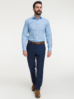 Сорочка мужская длинный рукав GREG 220/139/BL/Z