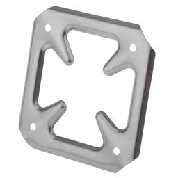 Подставка металлическая на газовую плиту 9х9х0,5см, квадратная - Домашняя мода фото 3