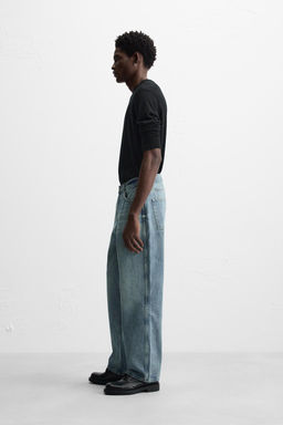 RELAXED STRAIGHT-LEG JEANS - Zara фото 17