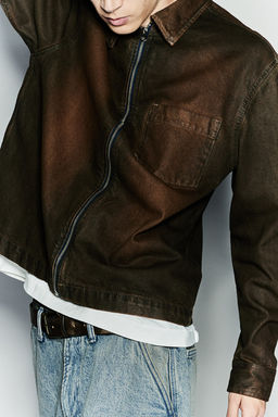 Sobrecamisa en denim Regular Fit - H&m фото 5