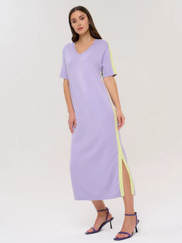 Платье женское ZZ-03006 lavender/lime