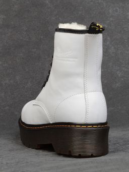 04-15265001 WHITE Ботинки зимние женские (натуральная кожа, натуральный мех) - Фабричный китай фото 7