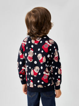 ACOOLA / Джемпер детский Mopsik холодный синий фото 4