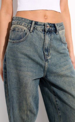 Джинсы F512-01-1 l.blue