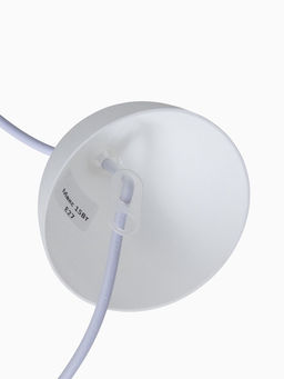 Светильник подвесной «Ирис», 1×15 Вт, Е27, 28×28×14(85) см, белый