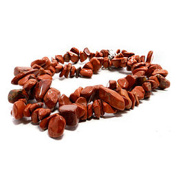 Бусы из камня Яшма защитник от злых духов и негативного воздействи 47см