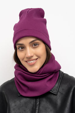 Комплект шапка+снуд