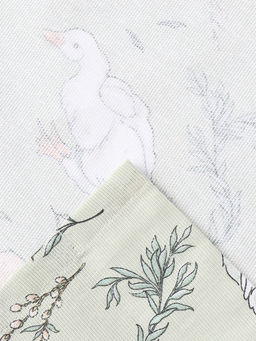 Шторы для кухни с подхватами Divine day, 150×180 см - 2 шт., рогожка 176 г/м²