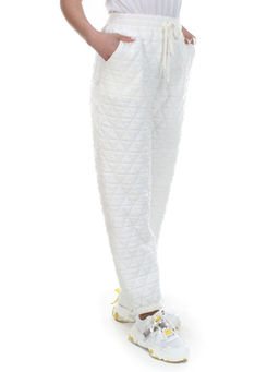 2780 WHITE Брюки спортивные зимние женские