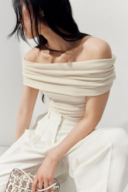 Top off-the-shoulder de canale - H&m фото 2