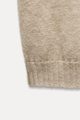 BASIC PLAIN KNIT SHORT SLEEVE TOP - Zara фото 8